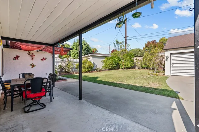 a view of outdoor seating