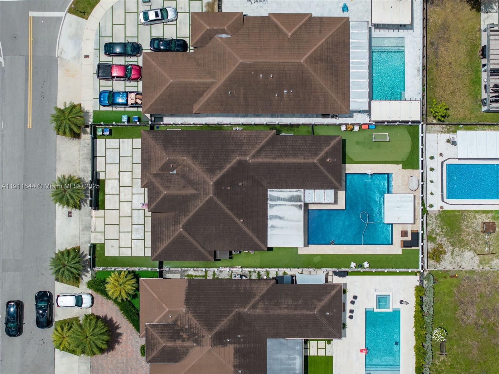 1550 Southwest 89th Court Miami, FL 33174 - Photo 52 of 67 an aerial view of a house