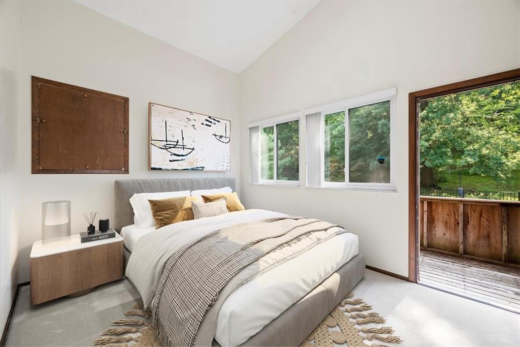 1576 Powers Run Road Pittsburgh, PA 15238 - Photo 21 of 38 Bedroom with its own private deck