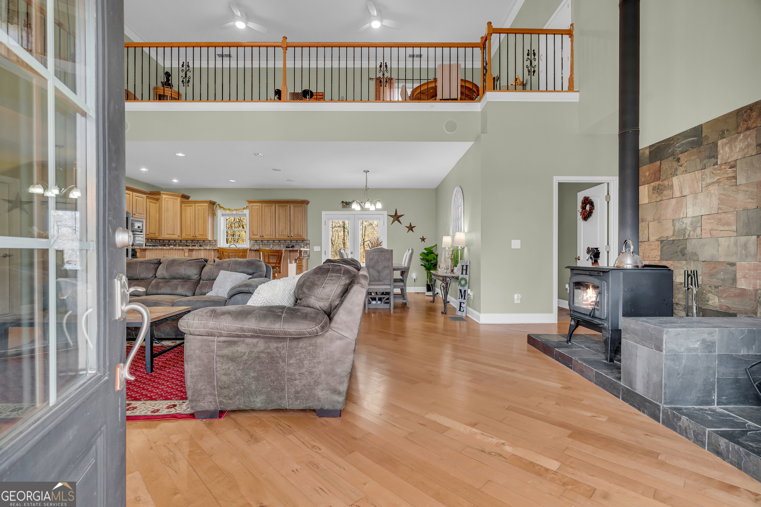 141 Shadow Walk Drive Mount Airy, GA 30563 - Photo 7 of 65 a living room with furniture and a table