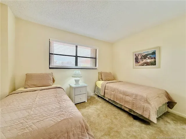 a view of a lake with a terrace