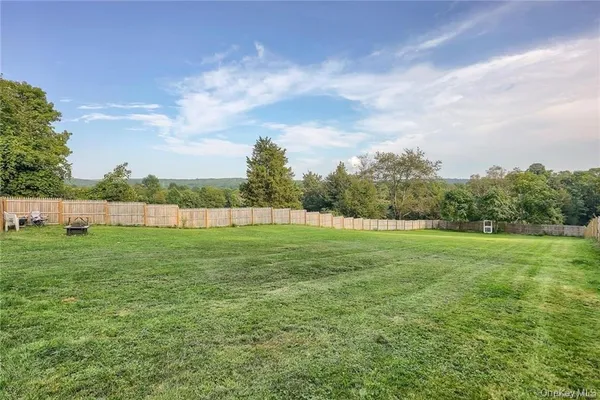 a view of outdoor space and yard