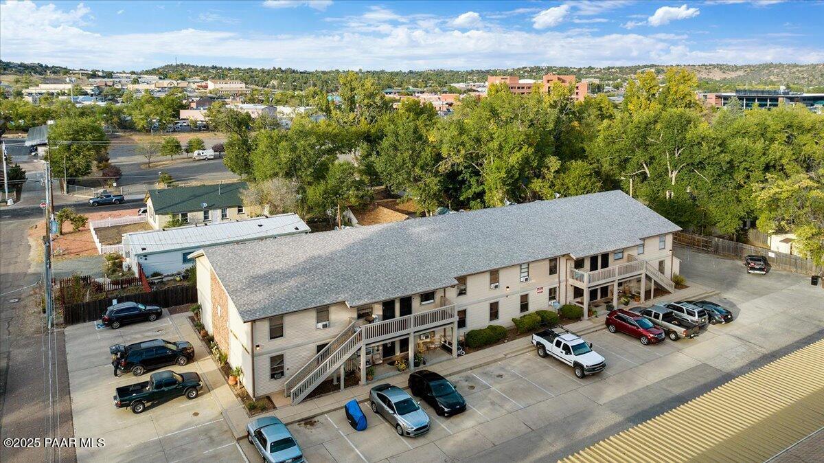 849 Sunset Avenue Prescott, AZ 86305 - Photo 9 of 30 an aerial view of a house with roof deck