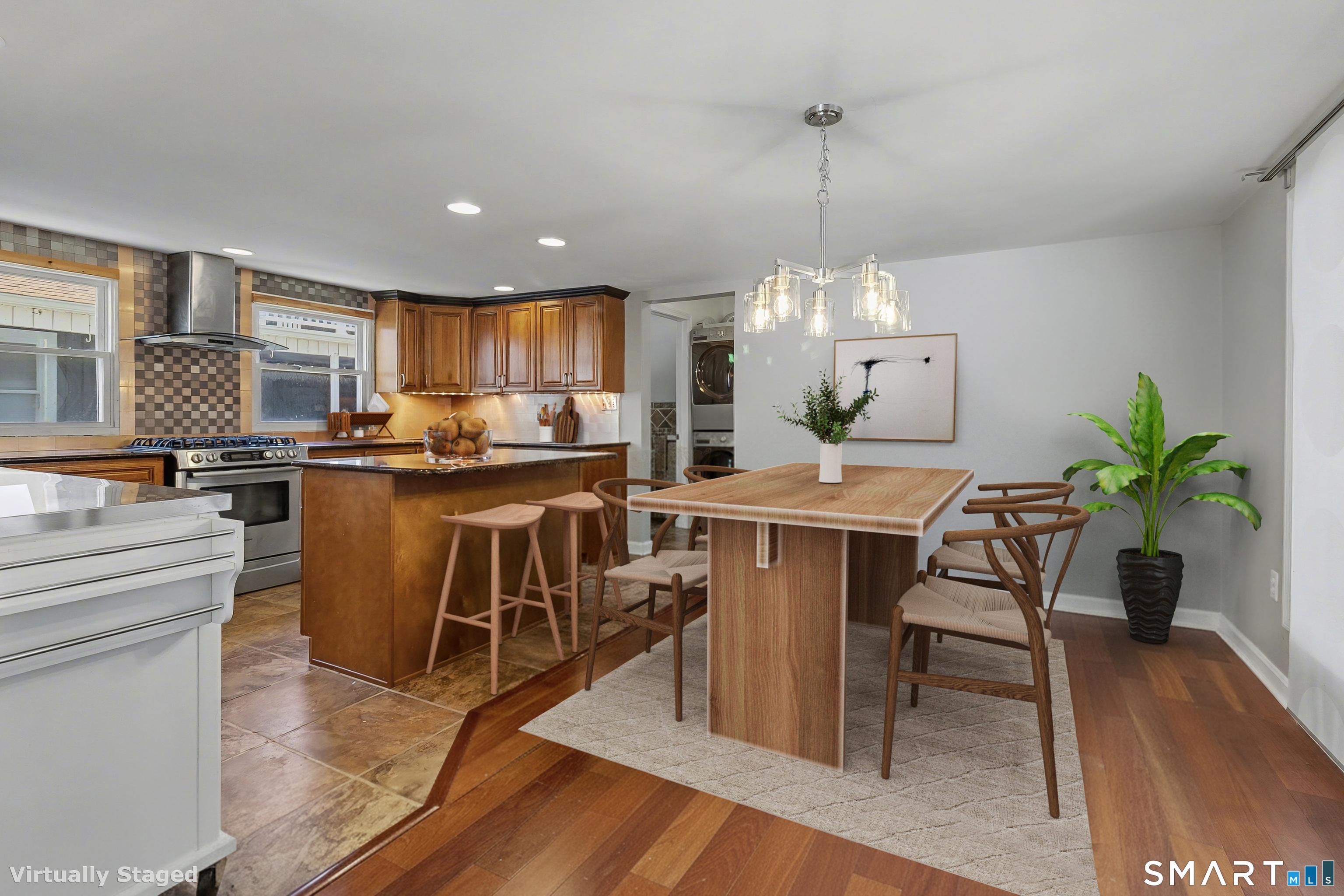 51 Point Beach Drive Milford, CT 06460 - Photo 12 of 36 Staged Kitchen