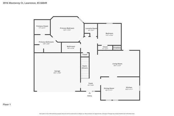 $364,900 | 3916 Monterey Court, Lawrence, KS 66049