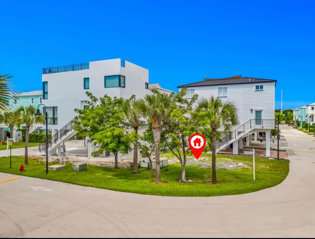 a view of a volley ball court