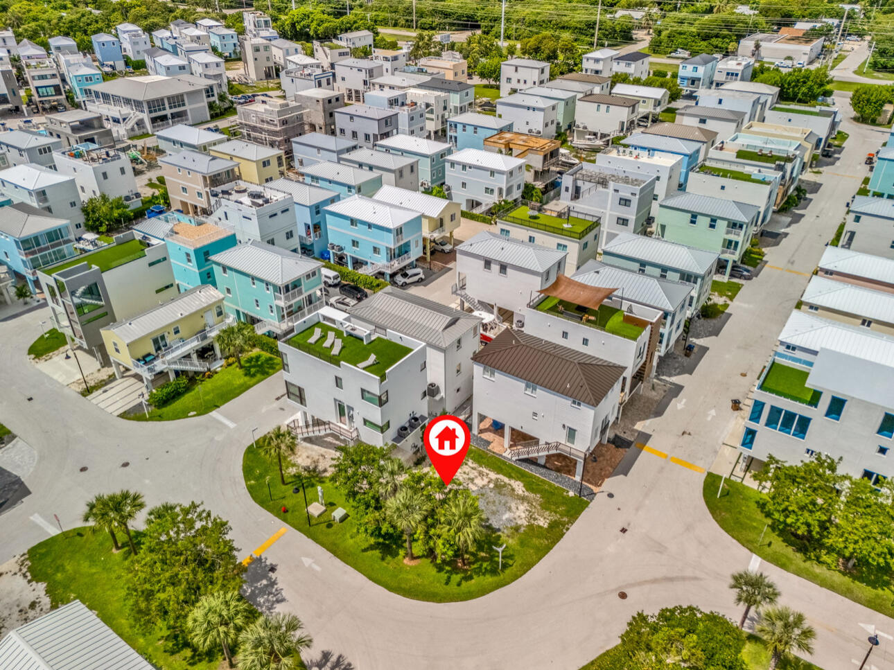 94825 Overseas Highway, Unit 238 Key Largo, FL 33037 - Photo 8 of 11 an aerial view of residential houses with outdoor space