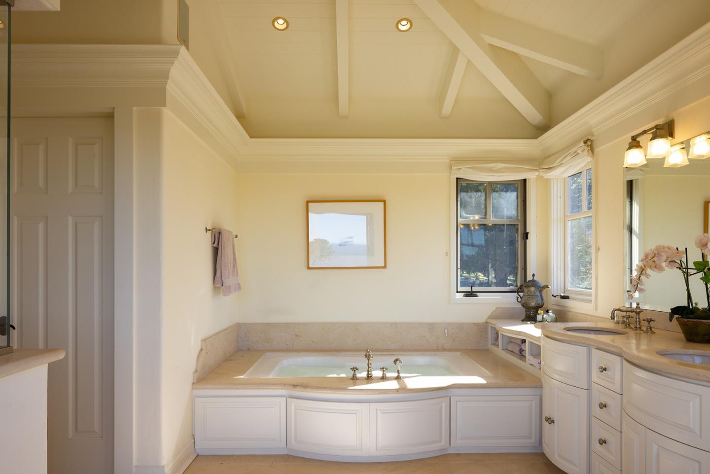 72 Fern Canyon Road Carmel, CA 93923 - Photo 29 of 66 a bathroom with a bathtub and a sink