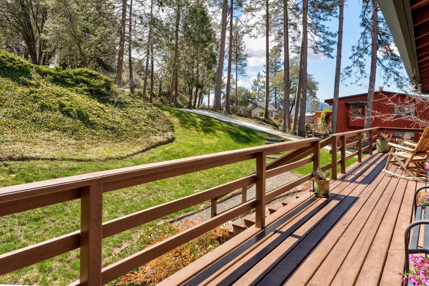 42538 Buckeye Road Oakhurst, CA 93644 - Photo 9 of 46 a view of swimming pool with seating