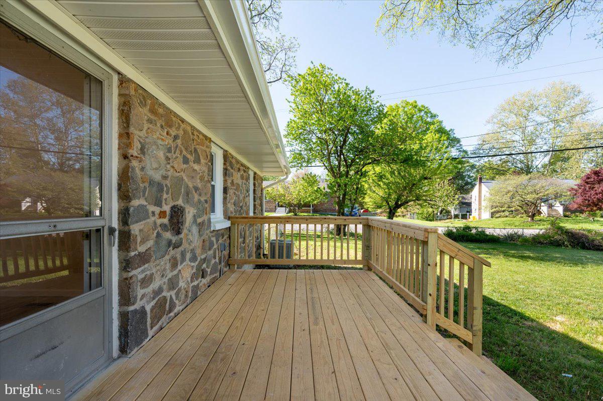 8068 Clark Station Road Severn, MD 21144 - Photo 30 of 35 New Deck On The Back Of The House