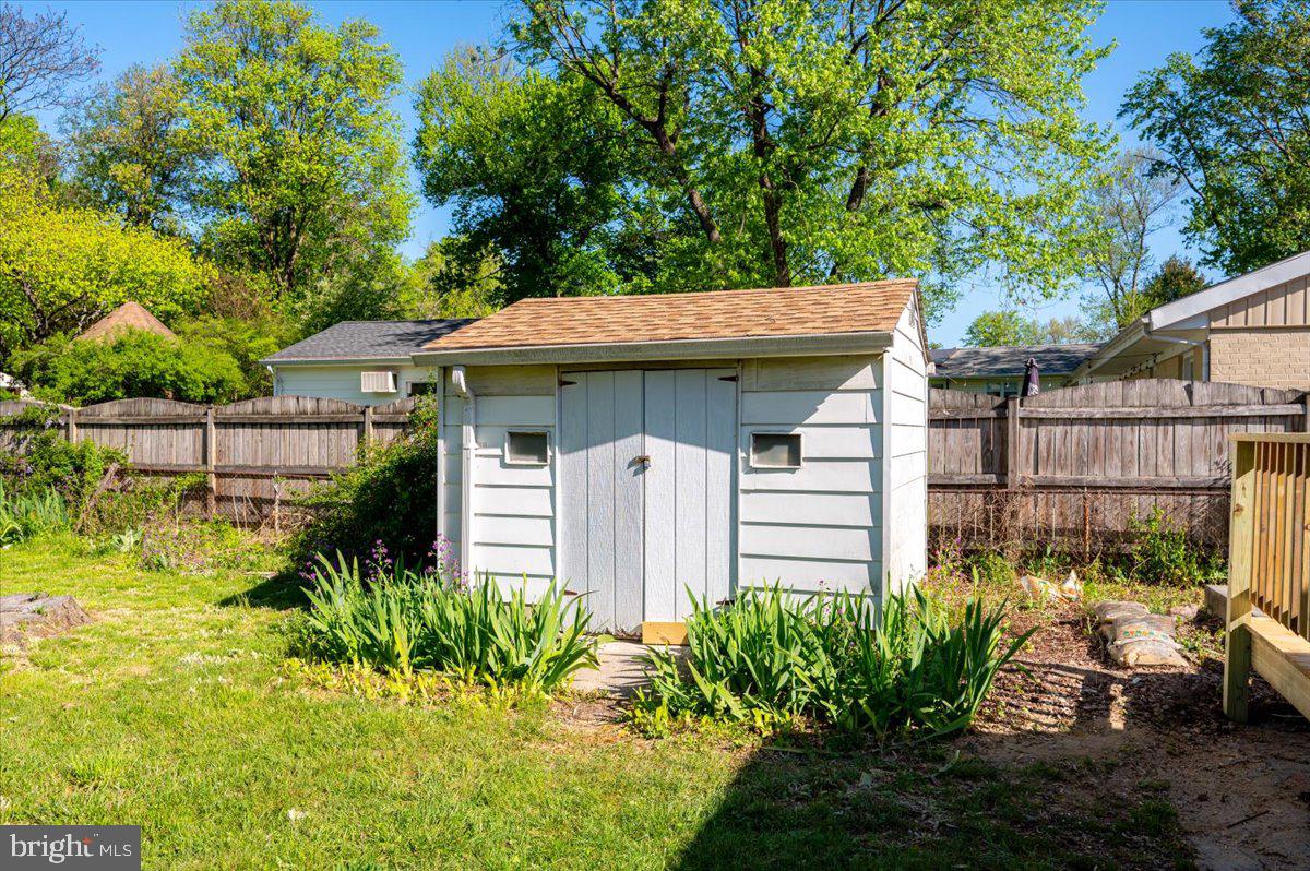 8068 Clark Station Road Severn, MD 21144 - Photo 33 of 35 Utility Shed Near The House