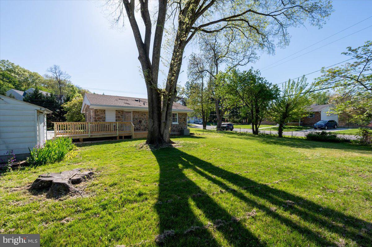 8068 Clark Station Road Severn, MD 21144 - Photo 35 of 35 More Spacious Back Yard