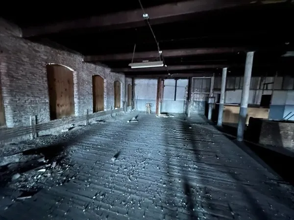 a view of empty room