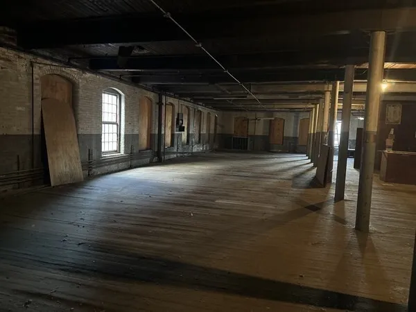 a view of a water heater room