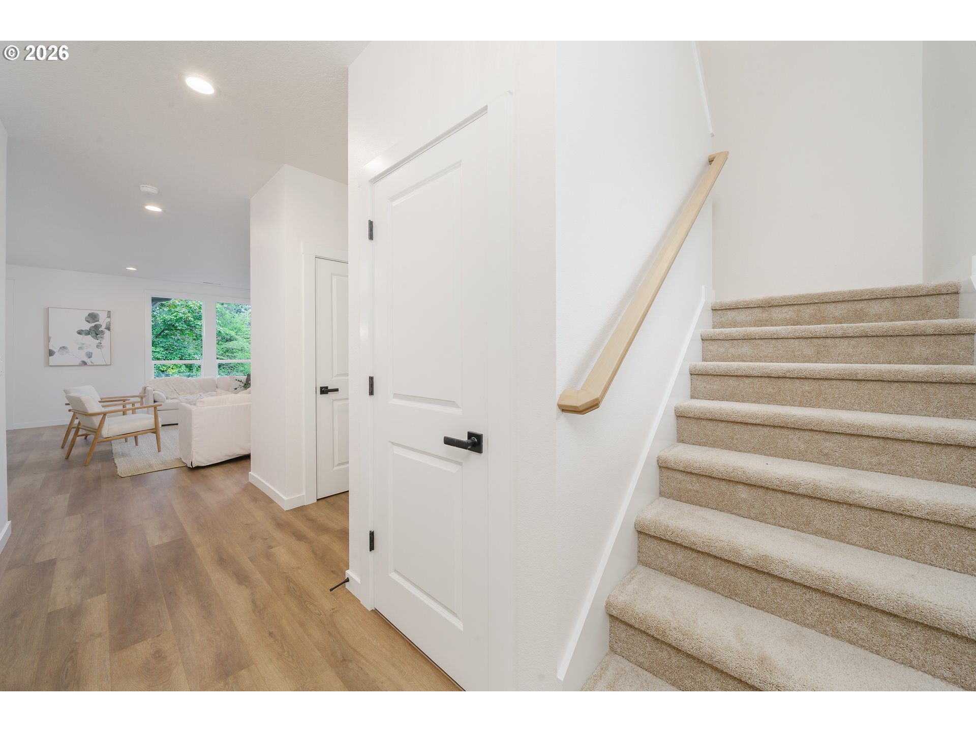 1908 Northwest 21st Circle Battle Ground, WA 98604 - Photo 7 of 40 a view of an entryway with wooden floor