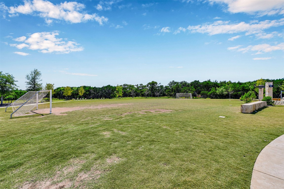 2016 Bobtail Pass Leander, TX 78641 - Photo 37 of 40 a view of a lake with a big yard