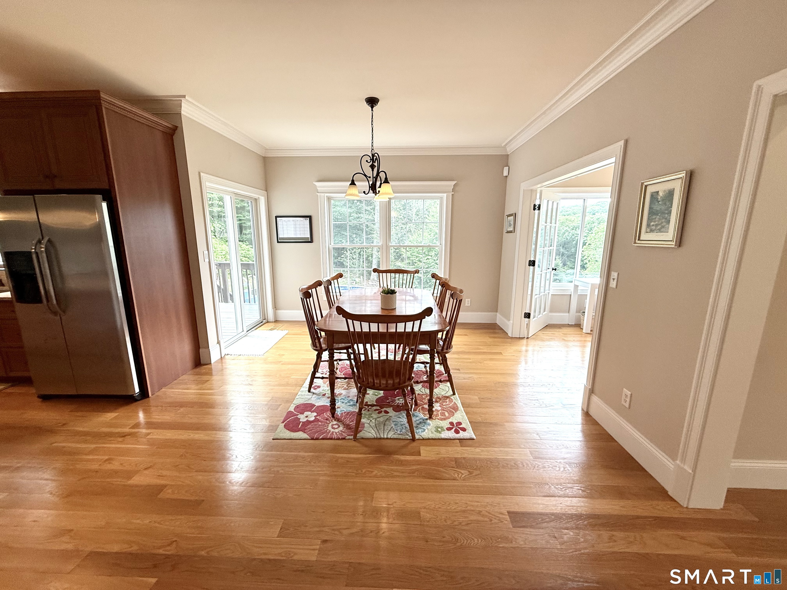 46 Hoseye Coach Road Newtown, CT 06482 - Photo 4 of 36 kitchen area eating area is spacious