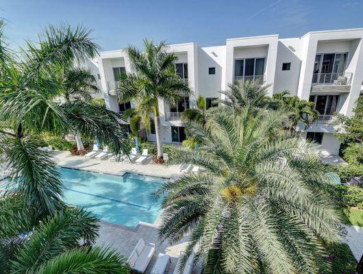 1721 Northwest 40th Drive Boca Raton, FL 33431 - Photo 2 of 49 POOL VIEW FROM TOWN HOUSE