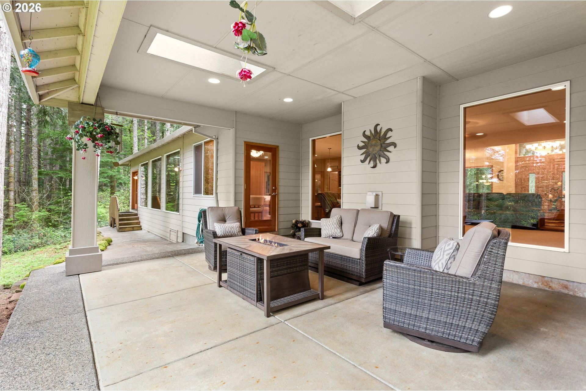 9920 Southeast Bull Run Road Corbett, OR 97019 - Photo 21 of 48 Covered Patio