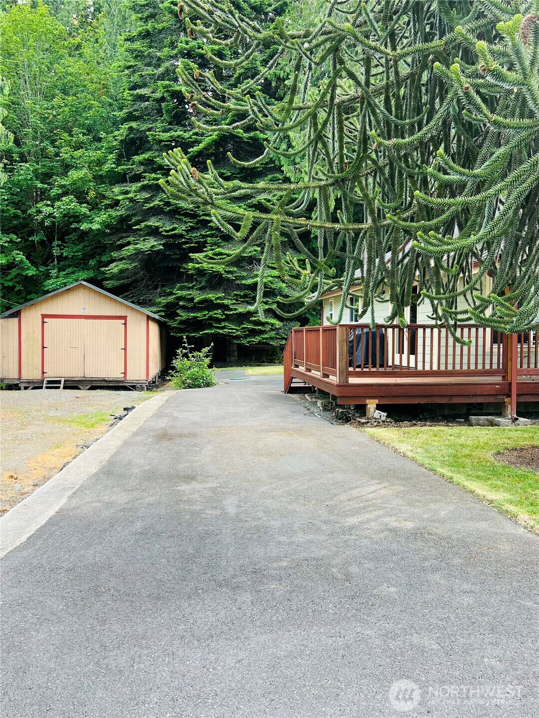 601 Mountain Trail Road Brinnon, WA 98320 - Photo 23 of 30 a house view with a seating space
