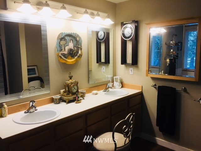 5314 133rd Avenue Southwest Rochester, WA 98579 - Photo 14 of 25 a bathroom with a sink and a mirror
