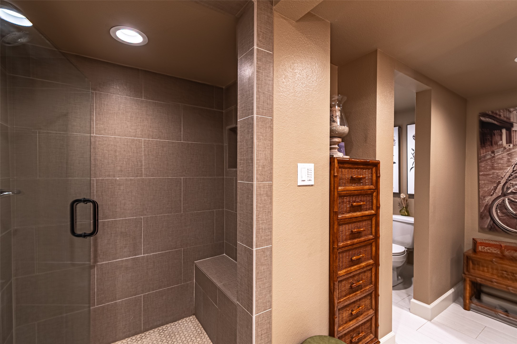 706 Church Street Navasota, TX 77868 - Photo 36 of 50 a bathroom with a shower