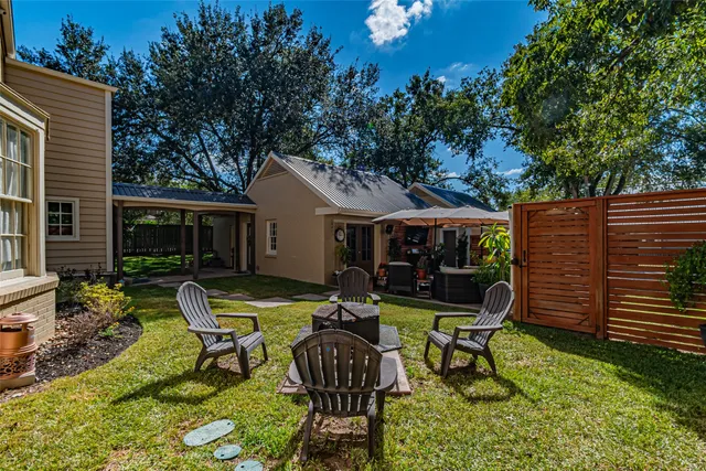 a view of outdoor space and yard