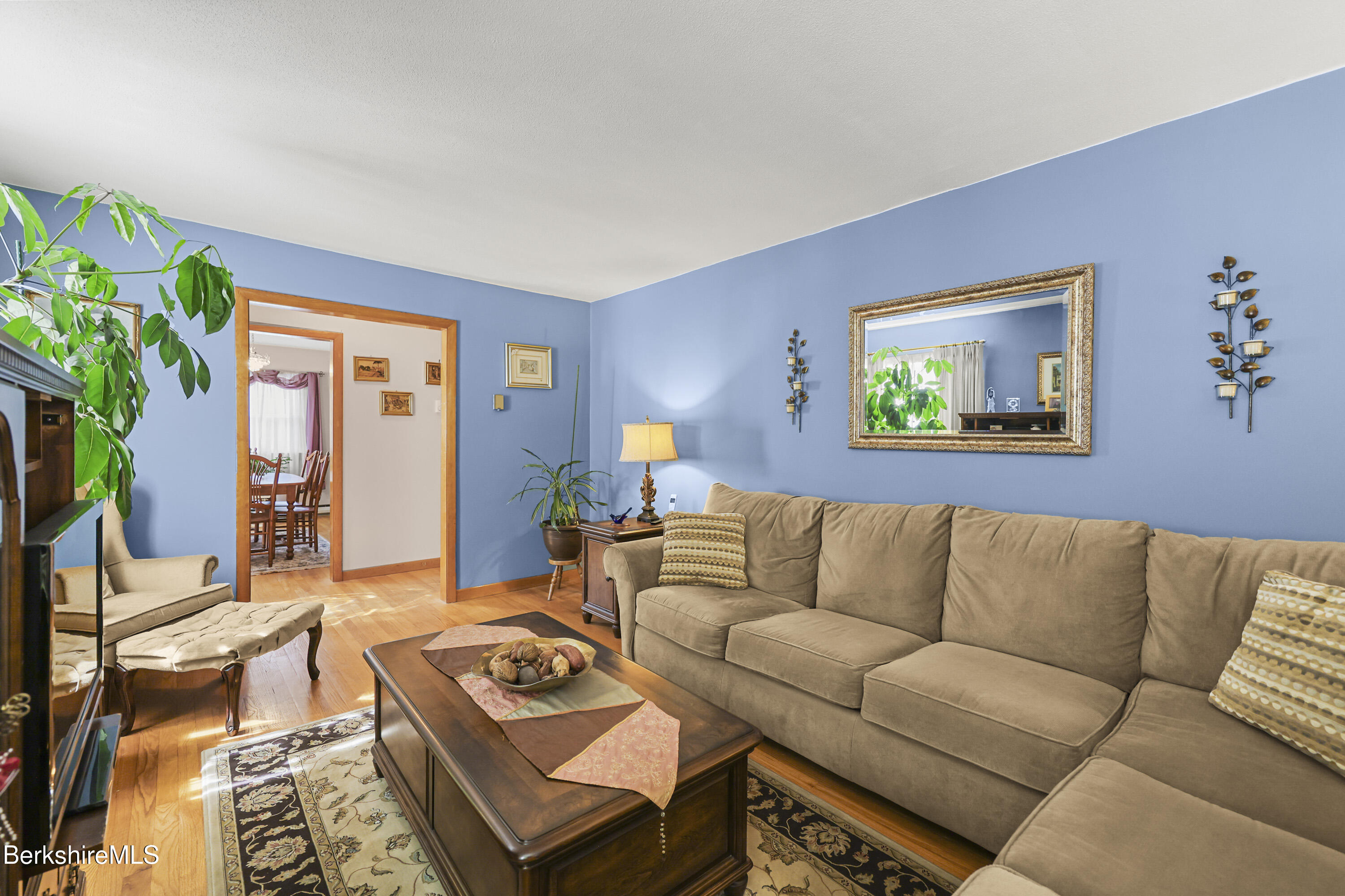 46 Lucille Street Pittsfield, MA 01201 - Photo 5 of 33 a living room with furniture and a couch