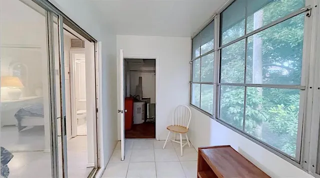 a view of an entryway