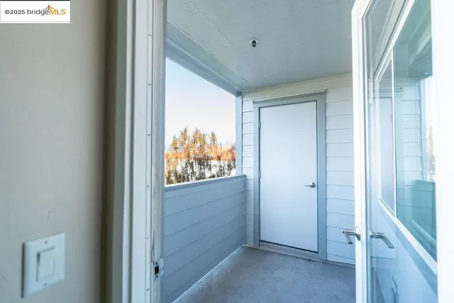 a view of front door