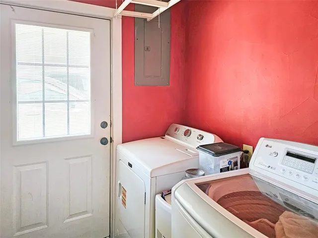 a view of a livingroom with a chandelier