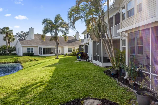 a view of a house with a swimming pool