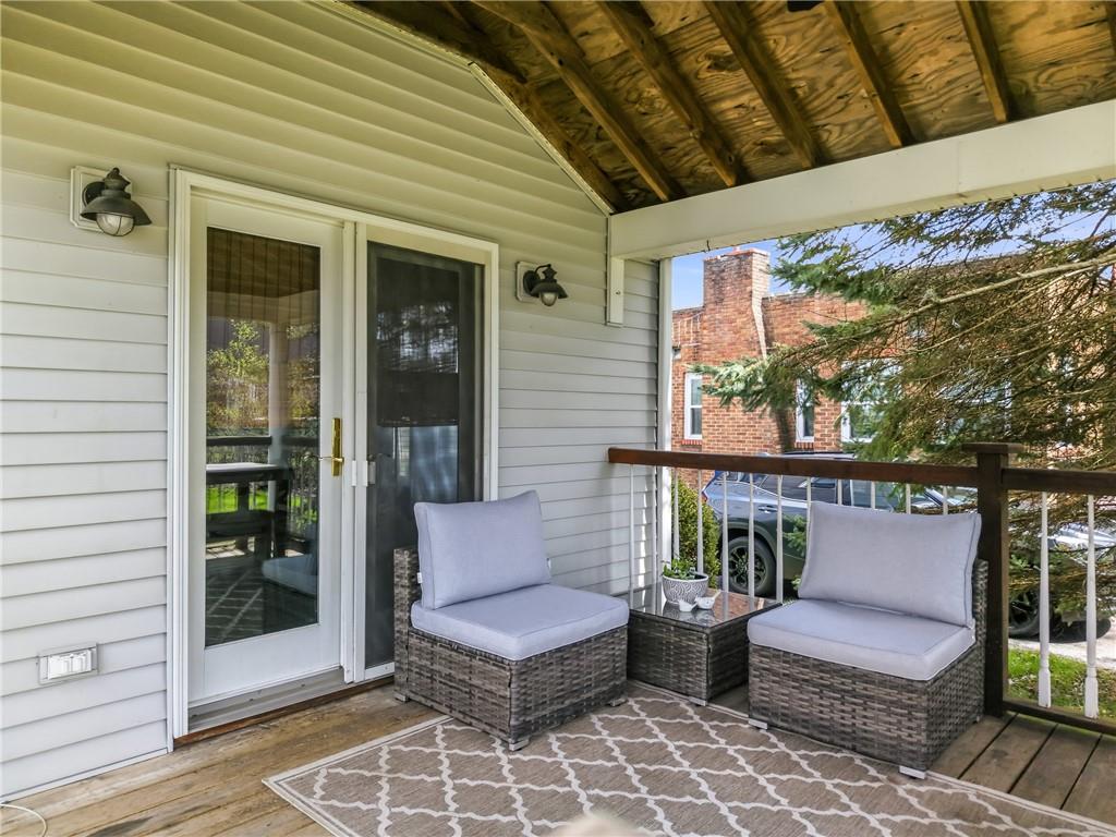 1034 Myrtle Place Sharon, PA 16146 - Photo 23 of 31 a view of two chairs in the balcony