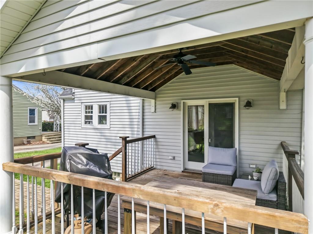 1034 Myrtle Place Sharon, PA 16146 - Photo 25 of 31 a view of a house with a barbeque and wooden stairs