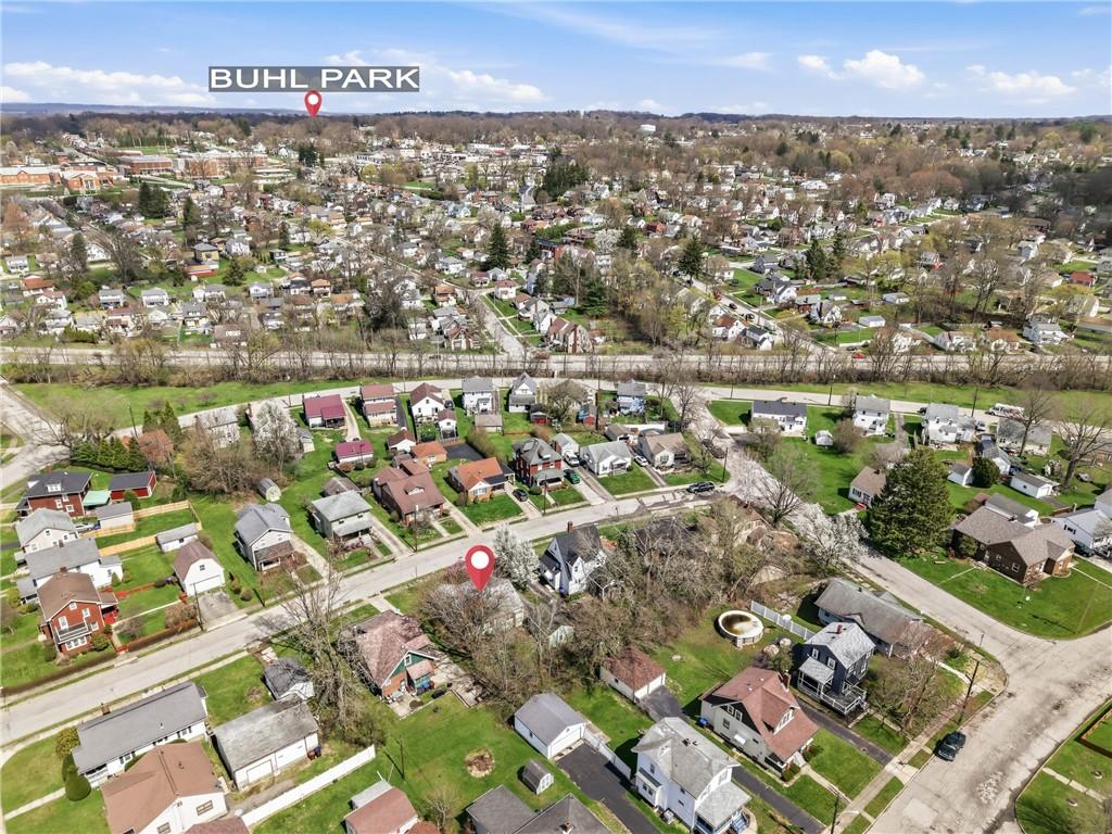 1034 Myrtle Place Sharon, PA 16146 - Photo 29 of 31 an aerial view of multiple house