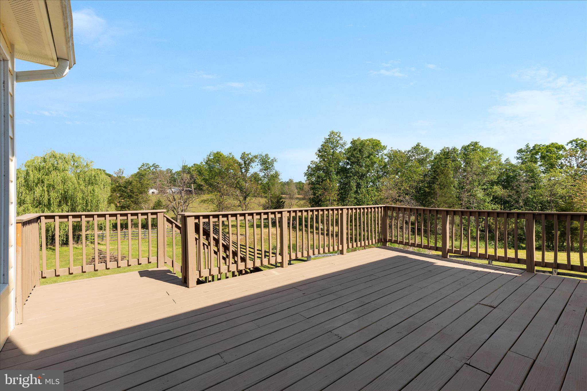1200 Salem Church Road Stephens City, VA 22655 - Photo 38 of 69 a view of balcony with wooden floor and fence