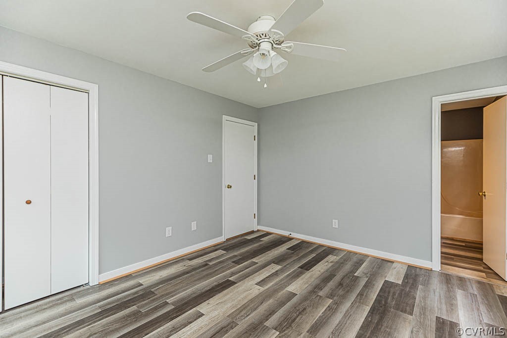 2550 Bethany Church Road Bumpass, VA 23024 - Photo 22 of 39 PRIMARY BEDROOM W/ NEW FLOORS, EN-SUITE, CEILING F