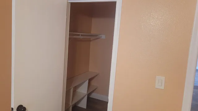 a view of front door