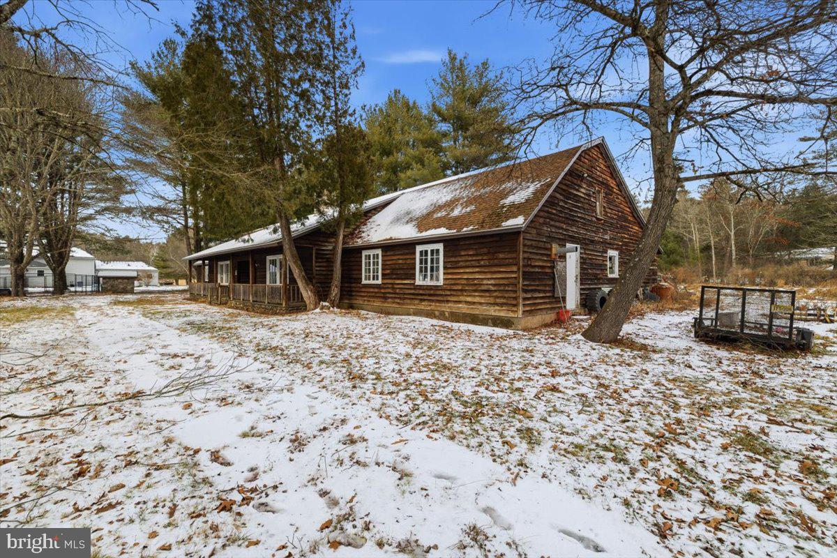 159 Colony Villiage Cresco, PA 18326 - Photo 49 of 105 a front view of a house with garden