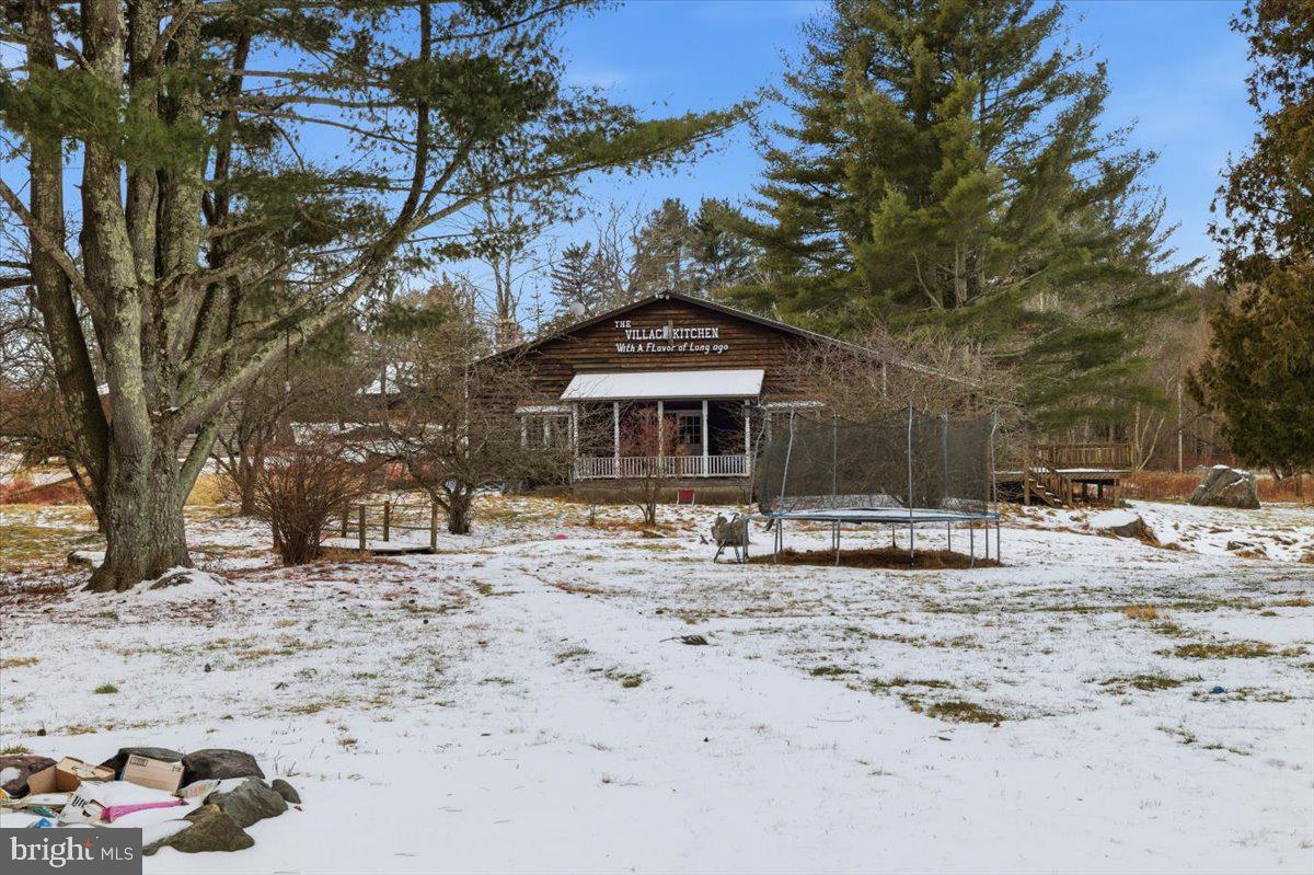 159 Colony Villiage Cresco, PA 18326 - Photo 63 of 105 a front view of a house with a yard