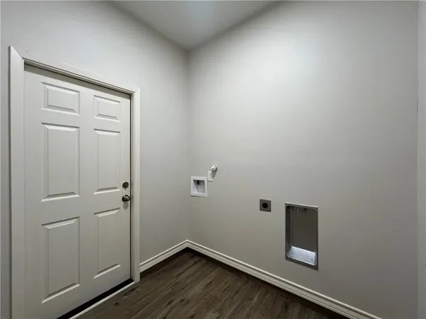 wooden floor in an empty room