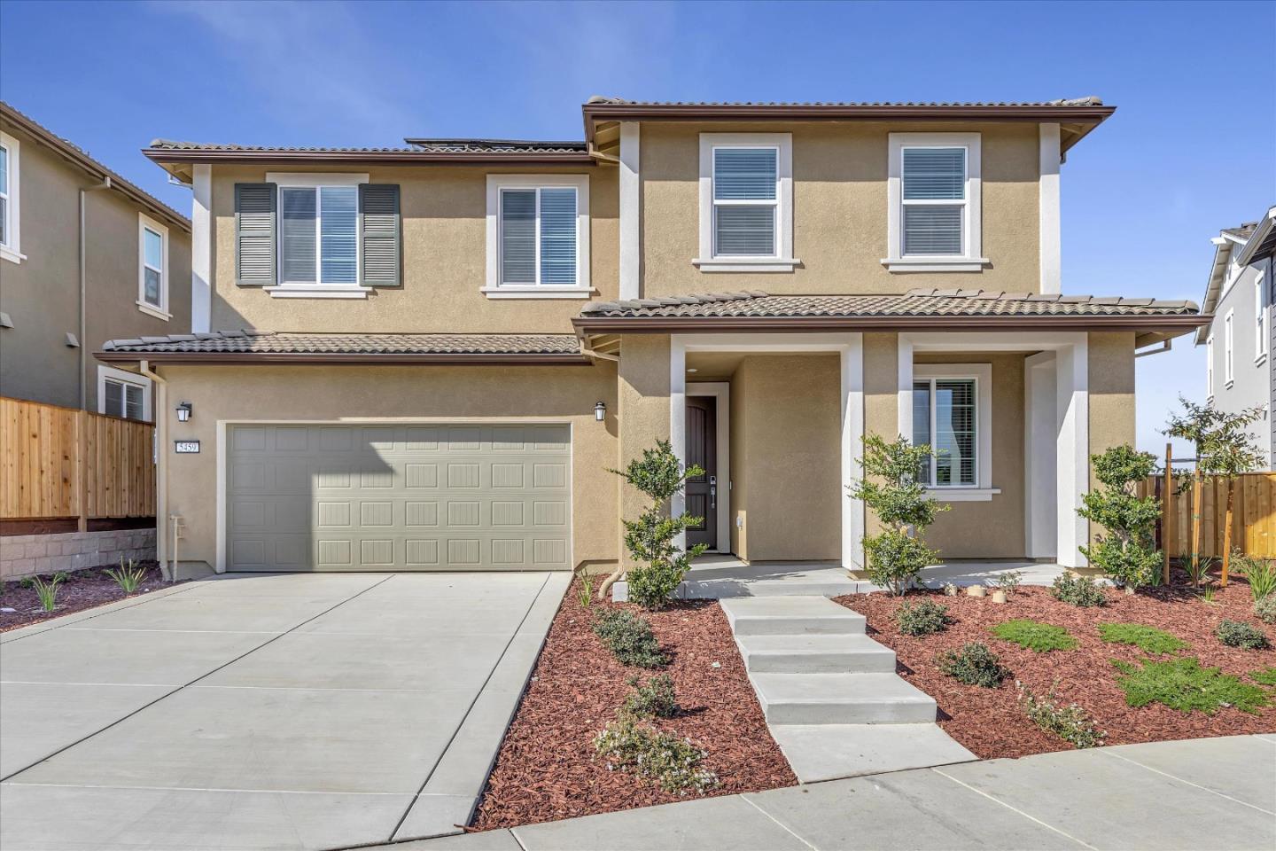 front view of a house