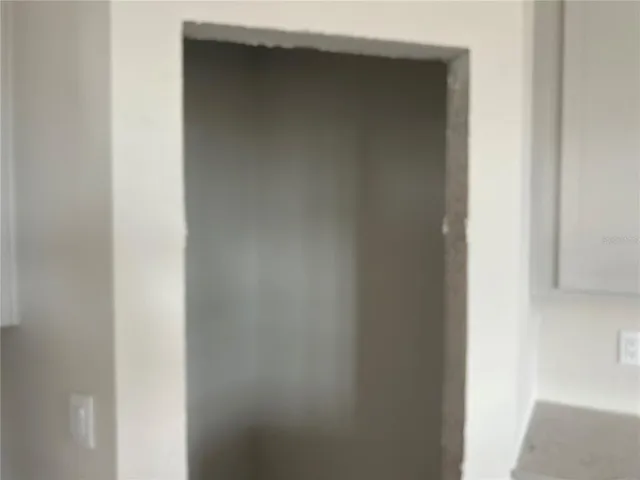 a close view of door