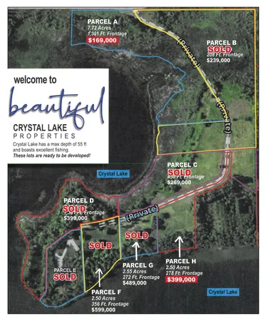 $169,000 | Parcel A Parcel A Crystal Pt Drive, Pelican Rapids, MN 56572