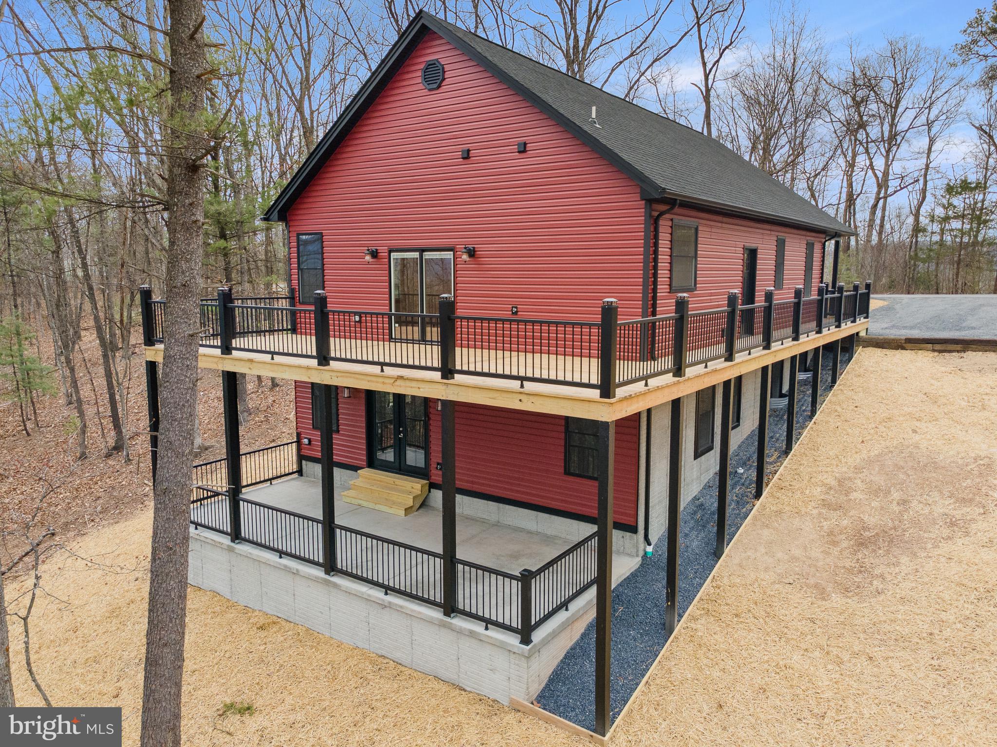 8399 Supinlick Ridge Road Mount Jackson, VA 22842 - Photo 2 of 39 Charming red home with spacious deck.