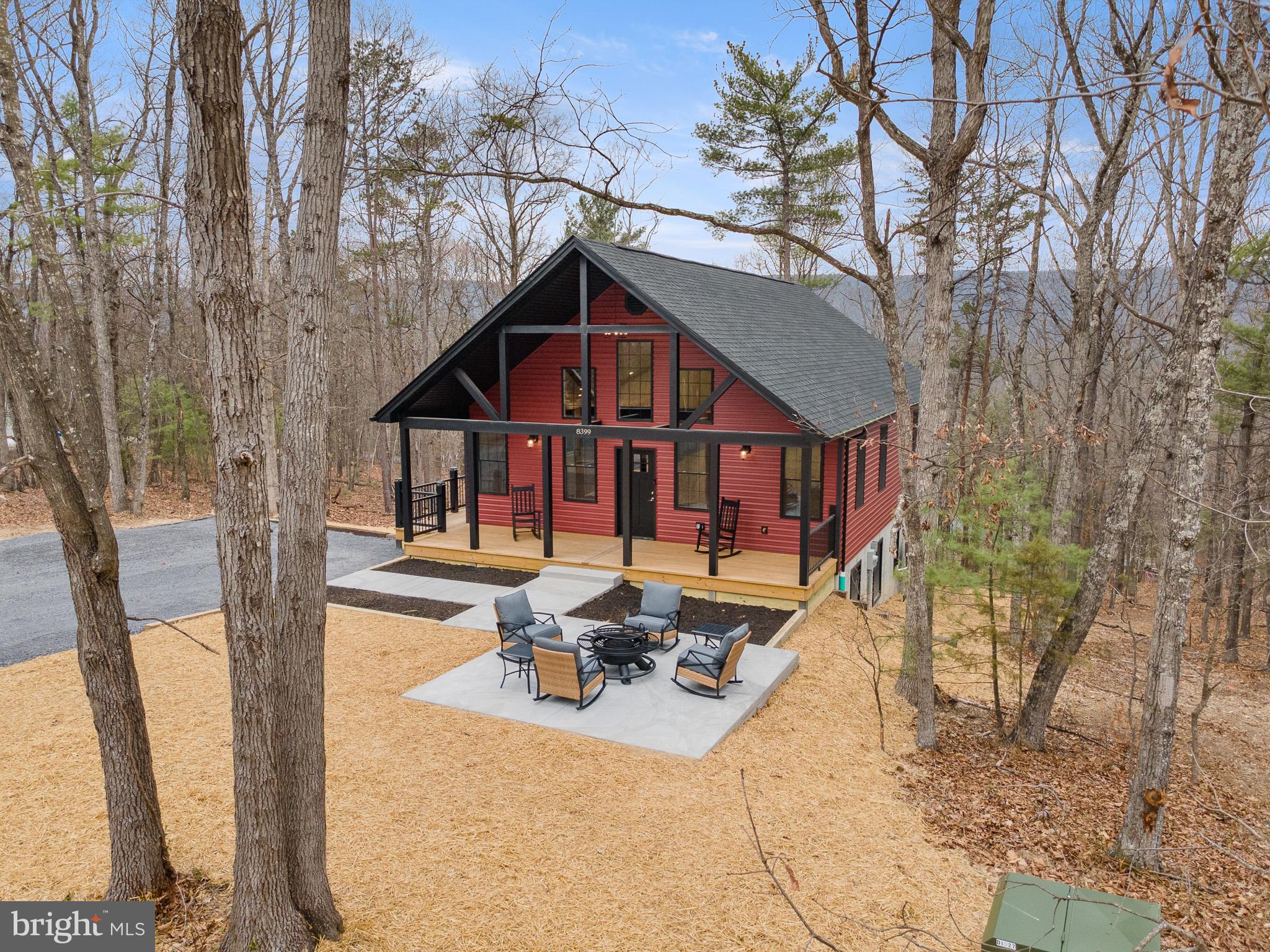 8399 Supinlick Ridge Road Mount Jackson, VA 22842 - Photo 5 of 39 Charming chalet nestled in the woods.