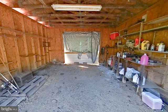 a view of storage and utility room