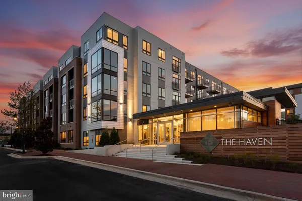 a front view of a building