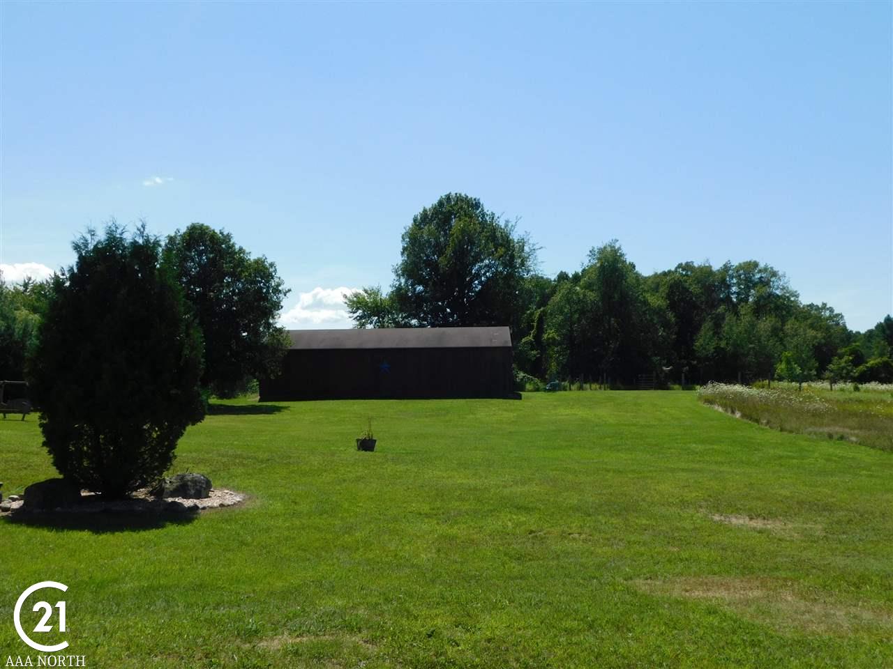 4212 Bishop Road Dryden, MI 48428 - Photo 36 of 38 Yard & Barn View