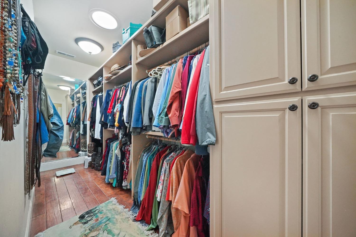 11195 Vintage Road Ione, CA 95640 - Photo 48 of 92 a view of walk in closet with clothes and shoes